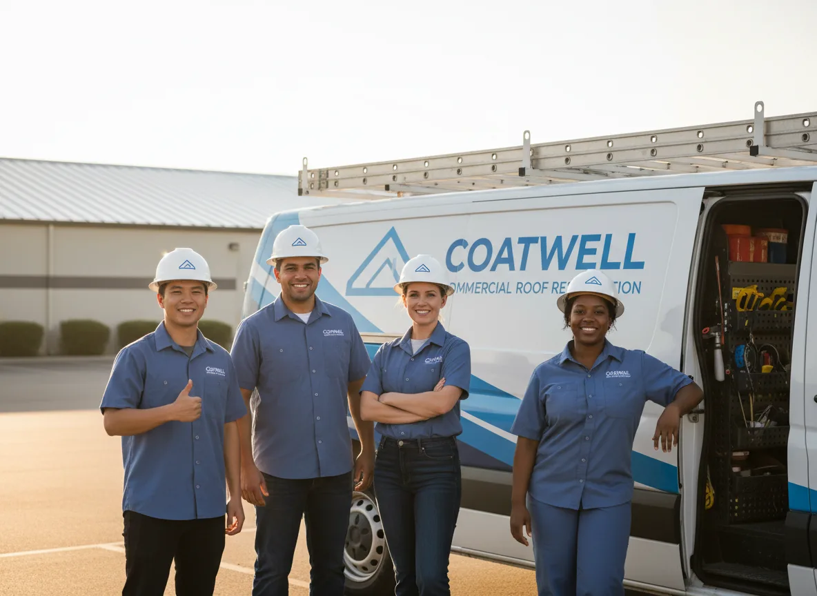 Commercial roof coating company in Council, NC